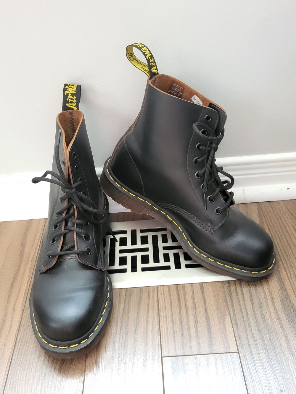 Dr. Martens Black Vintage 1460  Boots - MADE in ENGLAND